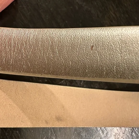 Talbots Slim Genuine Leather Belt - Picture 5 of 5